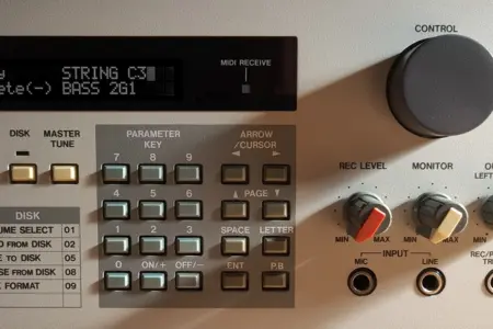 Akai S-950 Upgrades Part4: DD & HD floppy...