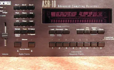 ASR-10 synthesizing an organ